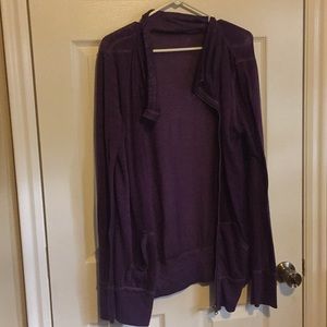 Purple zipper jacket - Maurice’s